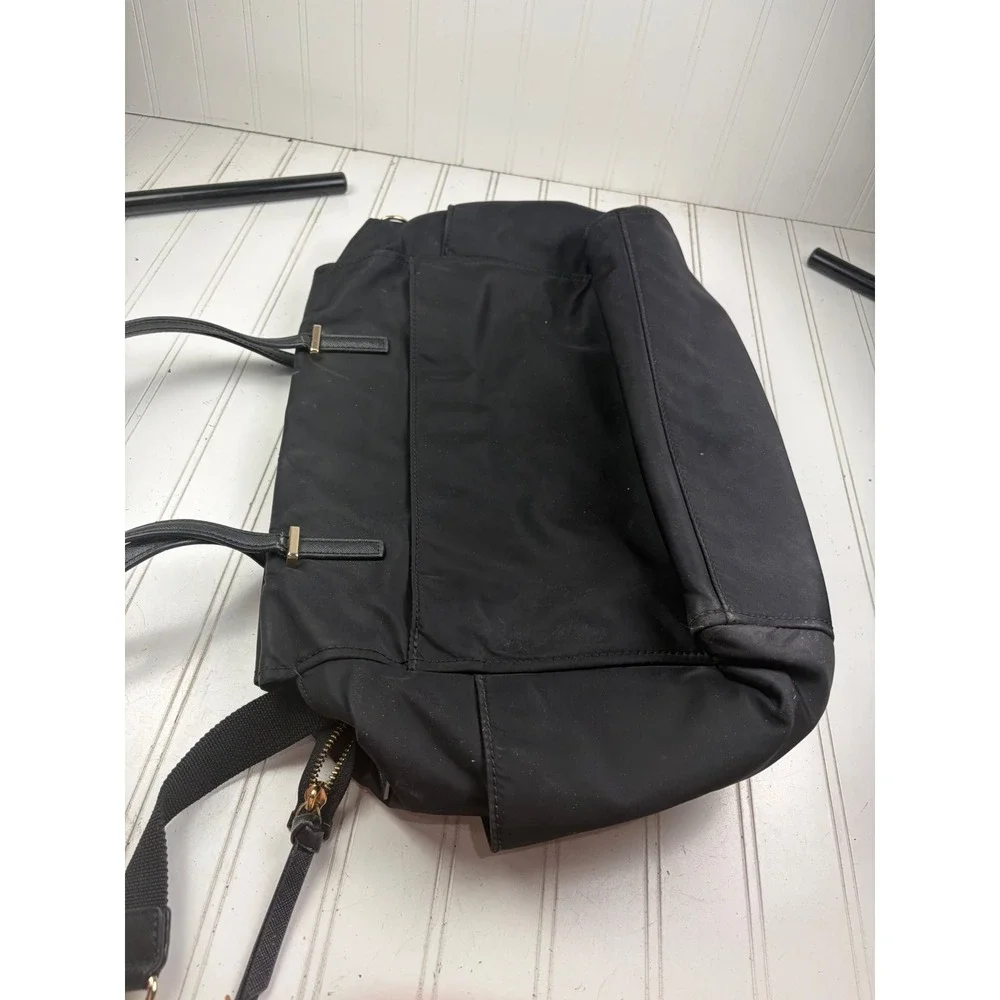 Kate Spade New York Black Nylon Baby Bag Diaper Tote Shoulder Bag
